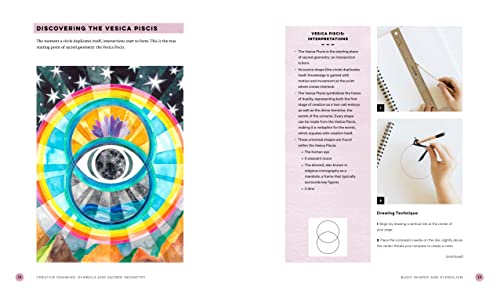 Creative Drawing: Symbols And Sacred Geometry: A Beginner'S Stepbystep Guide To Drawing And Painting Inspired Motifs  Explore,New