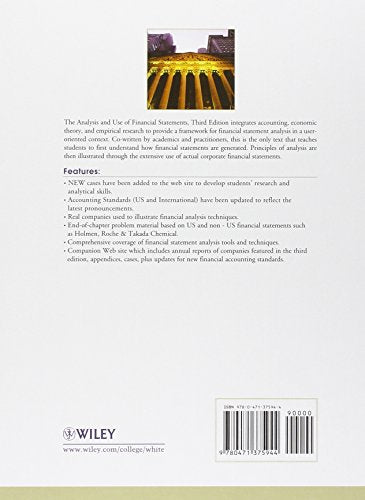 The Analysis and Use of Financial Statements,Used