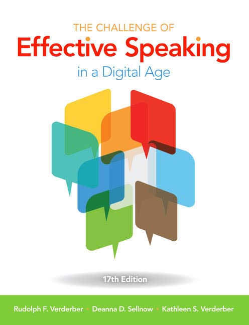The Challenge of Effective Speaking in a Digital Age,Used