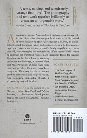 Miss Peregrine's Home for Peculiar Children (Miss Peregrine's Peculiar Children),New