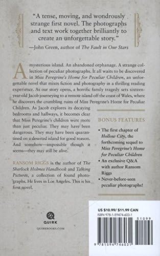 Miss Peregrine's Home for Peculiar Children (Miss Peregrine's Peculiar Children),New