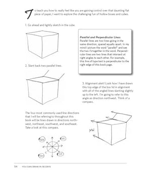 You Can Draw In 30 Days: The Fun, Easy Way To Learn To Draw In One Month Or Less,New