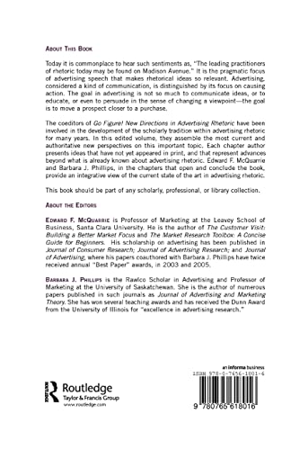 Go Figure! New Directions in Advertising Rhetoric,Used