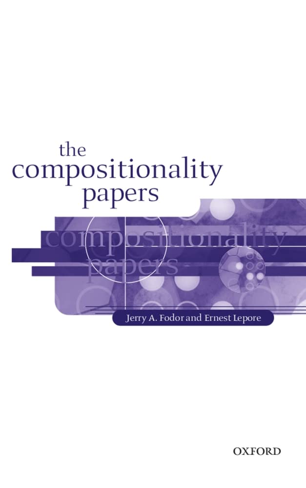 The Compositionality Papers,Used