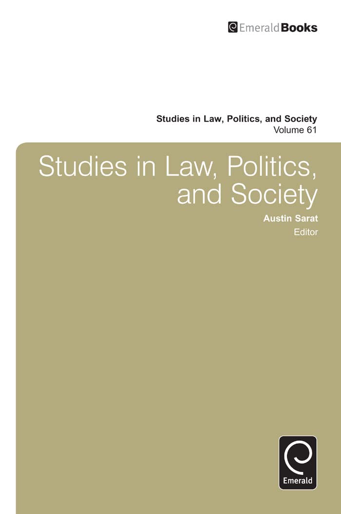 Studies in Law, Politics, and Society (Studies in Law, Politics, and Society, 61),Used