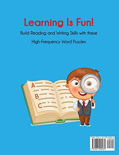 Sight Words Word Search: HighFrequency Word Puzzles for First Through Third Grade,Used