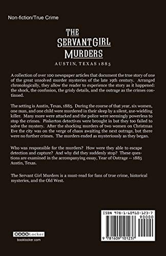 The Servant Girl Murders: Austin, Texas 1885,Used