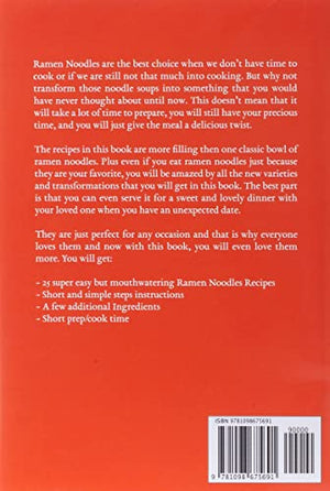 More Than Just a Soup  Ramen Noodle Cookbook: Transform Ramen Noodles into Unique and Delicious Main Meals,Used