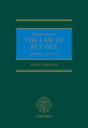 Derham On The Law Of Setoff,New