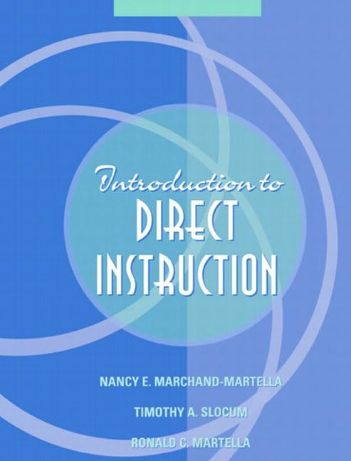 Introduction to Direct Instruction,Used