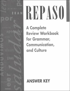 Repaso Answer Key (Spanish Edition),Used