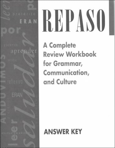 Repaso Answer Key (Spanish Edition),Used