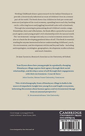 Working Childhoods: Youth, Agency and the Environment in India,Used