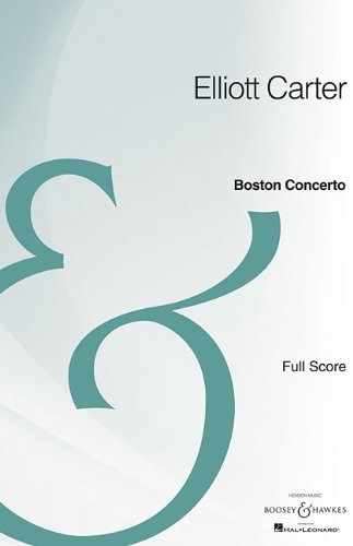 Boston Concerto: Full Score Archive Edition,Used