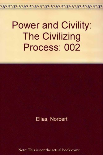 THE CIVILIZING PROCESS VOLUME,Used