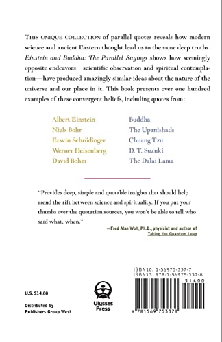 Einstein And Buddha: The Parallel Sayings