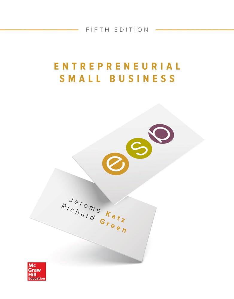 Entrepreneurial Small Business,Used