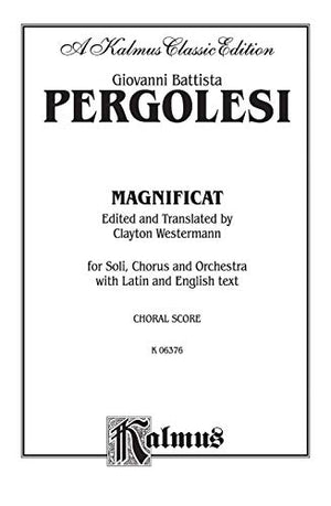 Magnificat: SATB with SATB Soli (Orch.) (Latin, English Language Edition) (Kalmus Edition) (Latin Edition),Used
