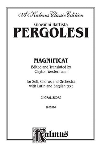 Magnificat: SATB with SATB Soli (Orch.) (Latin, English Language Edition) (Kalmus Edition) (Latin Edition),Used