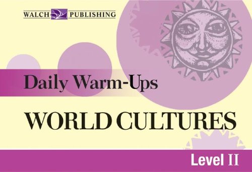 World Cultures (Level Ii): Daily Warmups,New