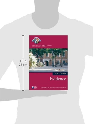 Evidence 20072008: 2007 Edition a 2007 ed. (Blackstone Bar Manual),Used