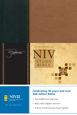 Niv Study Bible 30Th Anniversary Edition Hc-new,New