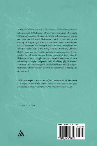 Shakespeare's Books: A Dictionary of Shakespeare Sources (Student Shakespeare Library),Used