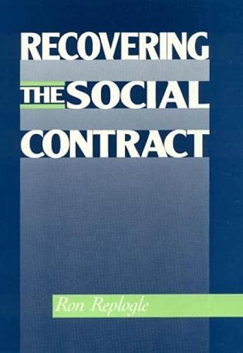 Recovering The Social Contract,Used