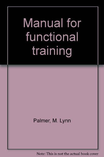 Manual for functional training,Used