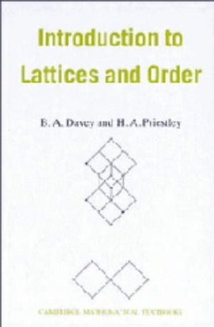 Introduction to Lattices and Order,New