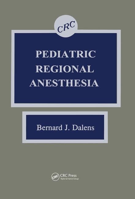 Pediatric Regional Anesthesia,Used