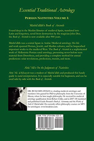 Persian Nativities I: Masha'allah and Abu 'Ali,Used