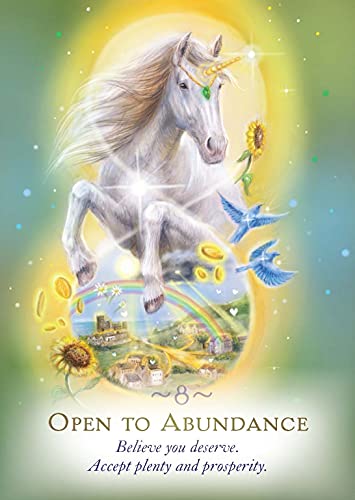 The Magic of Unicorns Oracle Cards: A 44Card Deck and Guidebook,New