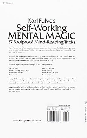SelfWorking Mental Magic (Dover Magic Books),Used