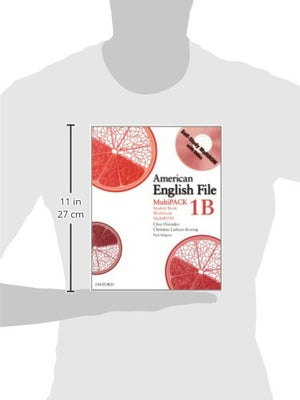 American English File Level 1b Student and Workbook, Multipack B,Used