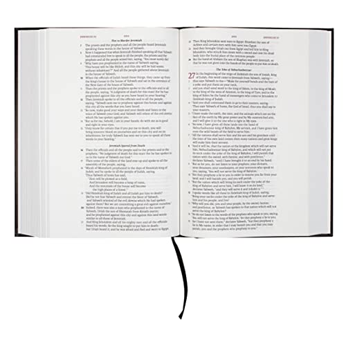 Legacy Standard Bible, Large Print Wide Margin Black Hardcover (LSB),Used