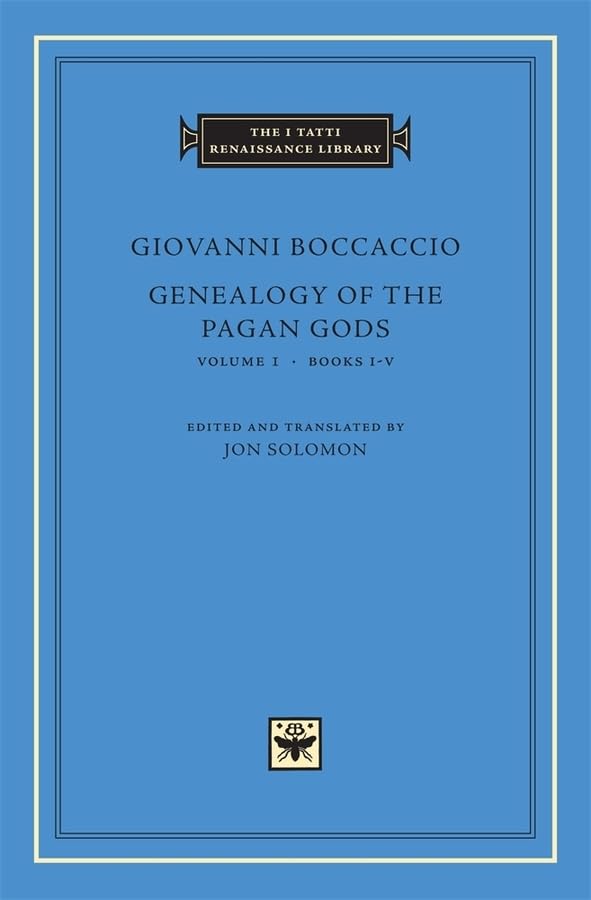 Genealogy of the Pagan Gods, Volume 1: Books IV (The I Tatti Renaissance Library),Used
