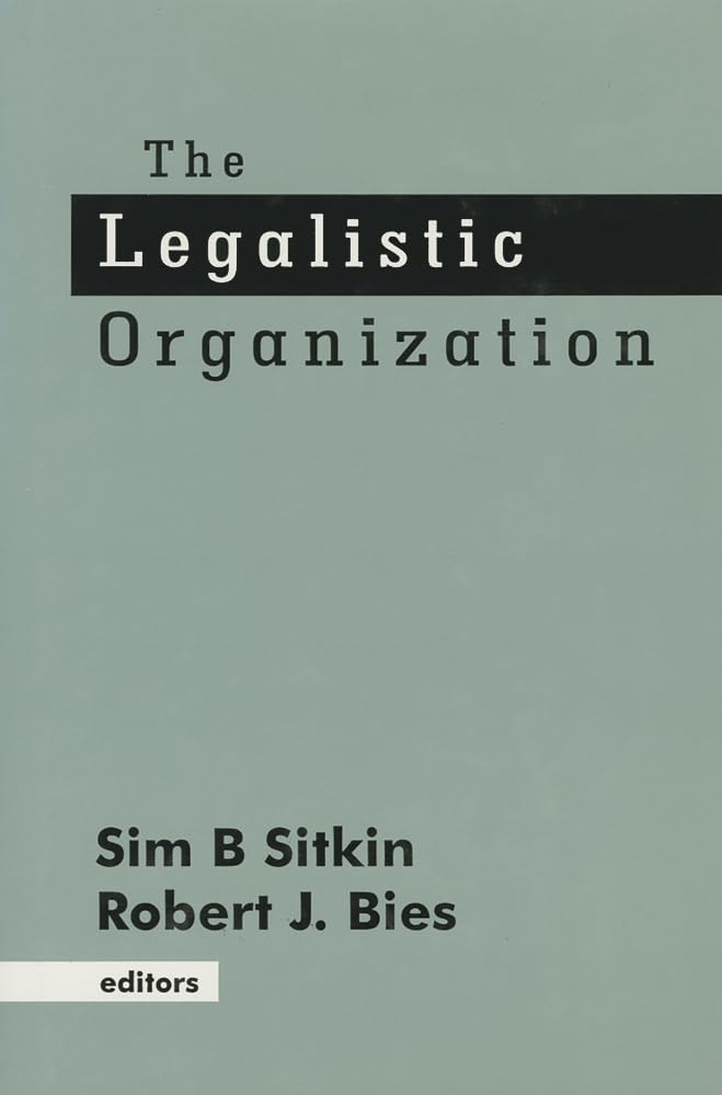 The Legalistic Organization,Used