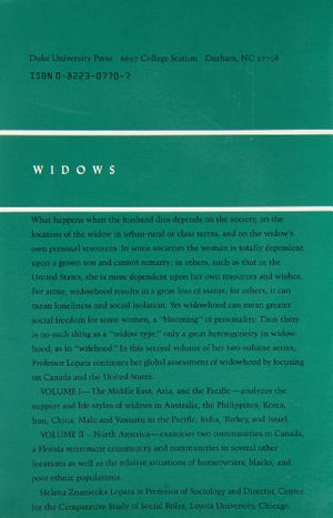 Widows: Vol. II: North America,Used