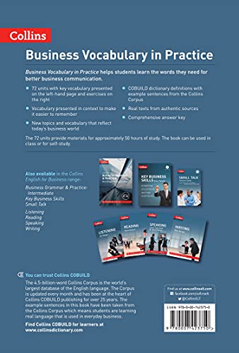 Business Vocabulary in Practice (Collins English for Business),Used