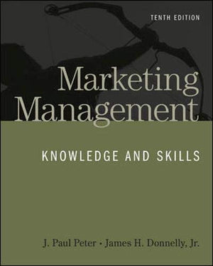 Marketing Management: Knowledge and Skills, 10th Edition,Used