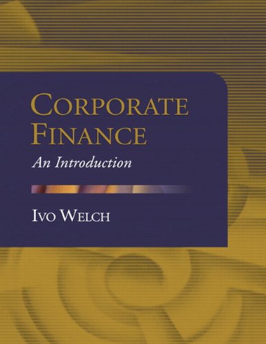 Corporate Finance: An Introduction,Used