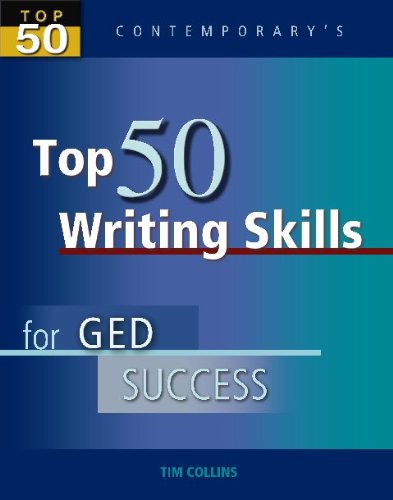 Top 50 Writing Skills for GED Success, Student Text Only (GED Calculators),Used