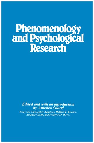 Phenomenology and Psychological Research,Used