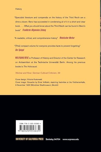 A Concise History of the Third Reich (Weimar and Now (Weimar and Now: German Cultural Criticism) (Volume 39),Used