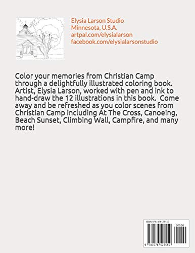 Christian Camp Coloring Book,Used