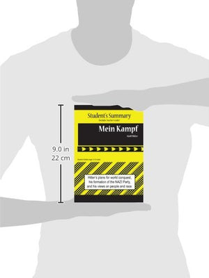 Mein Kampf Analysis And Summary(Student'S And Teacher'S Edition),New