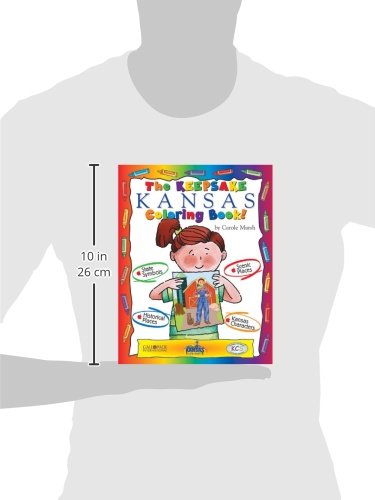 The Keepsake Kansas Coloring Book (The Kansas Experience),Used