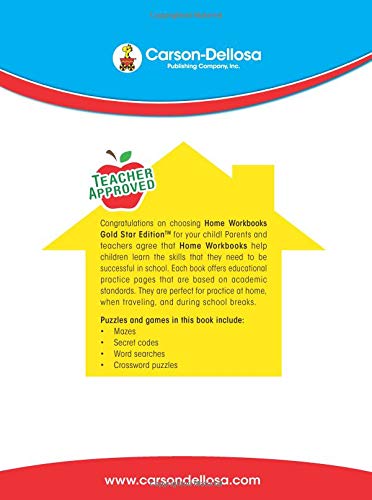 Puzzles and Games: Word Play, Grades K  1 (Home Workbooks),Used