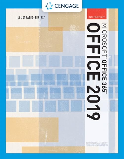 Illustrated MicrosoftOffice 365 & Office 2019 Intermediate (MindTap Course List),Used